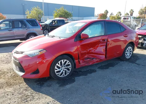 2017 Toyota Corolla Le из США, поврежденный, VIN 2T1BURHE4HC849454